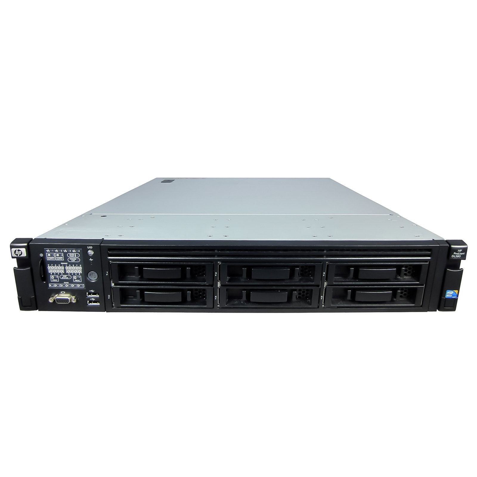 Подробное фото Сервер HP Proliant DL380 G7 Xeon 2x x5650 64Gb DDR3R 6x noHDD 3.5" SAS RAID p410i, 512Mb 2xPSU 460W