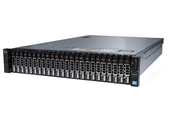Подробное фото Сервер DELL PowerEdge R720XD 2x E5-2670v2 192Gb 10600R DDR3 24x noHDD 2.5" SAS RAID Perc H710 mini, 512Mb, 2*PSU 750W