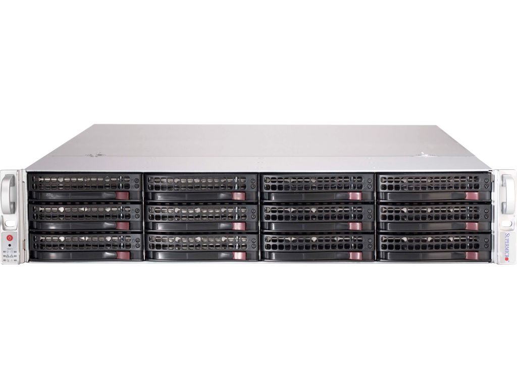Подробное фото Сервер Supermicro 6029P 2x Xeon Gold 6154 192Gb DDR4 2666V 12x noHDD 3.5" SAS RAID AOC-S3108L-H8iR, 2*PSU 1200W