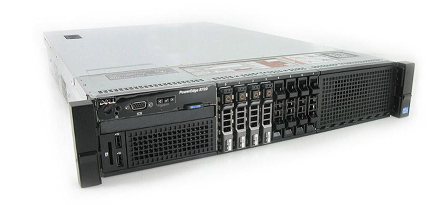 Подробное фото Сервер DELL PowerEdge R820 4xE5-4640v2 256Gb 10600R DDR3 8x noHDD 2.5" SAS RAID Perc H710, DVD, 2*PSU 1100W