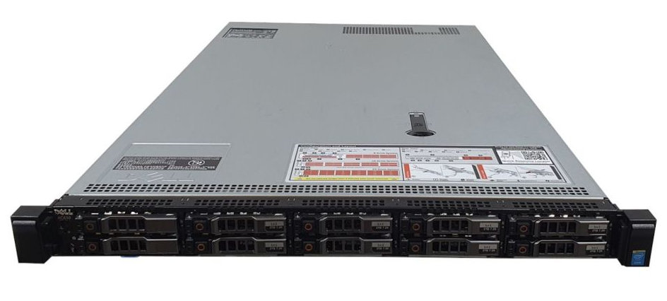 Изображение Сервер DELL PowerEdge R630 Xeon 2x E5-2699v3 128Gb 2133P DDR4 10x noHDD 2.5", SAS RAID Perc H330, 2*PSU 495W