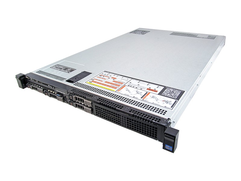 Подробное фото Сервер DELL PowerEdge R620 2*Xeon E5-2643v2 48Gb 10600R DDR3 4x noHDD 2.5" SAS RAID Perc S110, DVD, 2*PSU 750W