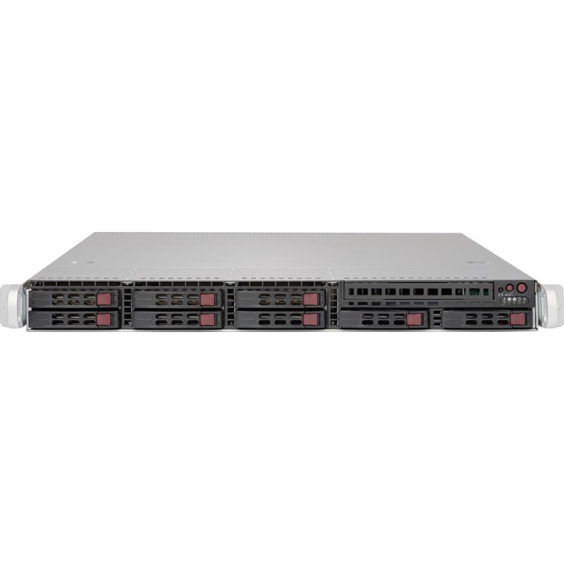 Изображение Сервер Supermicro 1028R Xeon 2x E5-2680v4 128Gb 2133P DDR4 8x noHDD 2.5" SAS/SATA, RAID Broadcom 3108, 2048Mb, 2xPSU 600W