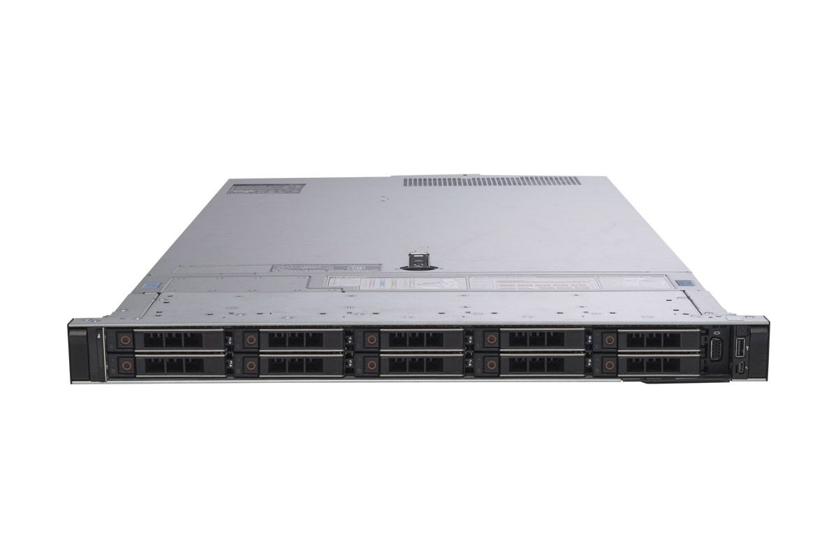 Подробное фото Сервер DELL PowerEdge R640 Xeon 2x Bronze 3104 64Gb DDR4 2400T 10x noHDD 2.5", SAS RAID Perc H330, 2*PSU 750W