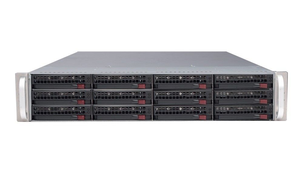 Подробное фото Сервер Supermicro 6026R 2*Xeon E5645 32Gb DDR3R 12x noHDD 3.5" SAS, RAID Adaptec ASR 5805Z, PSU 920W