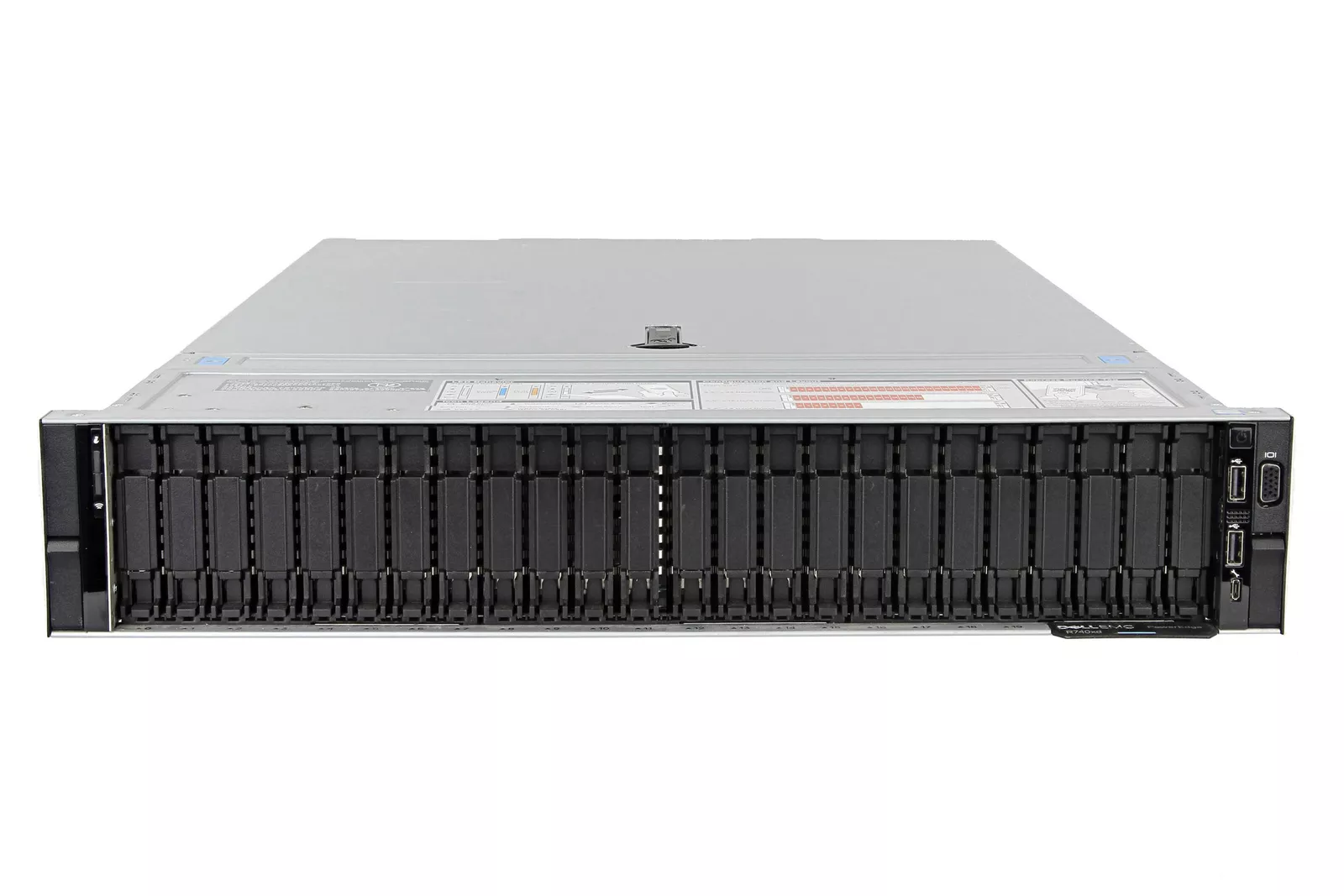 Изображение Сервер DELL PowerEdge R7425 EPYC 7601 512Gb 2133P DDR4 24x noHDD 2.5", SAS RAID Perc H730p, 2*PSU 1100W