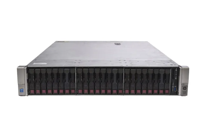 Изображение Сервер HP Proliant DL380 G9 Xeon 2x E5-2640v4 64Gb 2133P DDR4 24x+2x noHDD 2.5" SAS RAID P440ar, 2048Mb + BBU, 2xPSU 800W