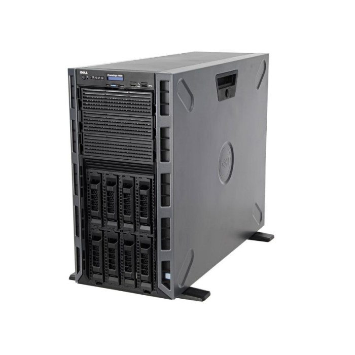 Подробное фото Сервер DELL PowerEdge T430 Xeon 2x E5-2697Av4 256Gb 2133P DDR4 8x noHDD 3.5", SAS RAID Perc H330, DVD, 2*PSU 750W
