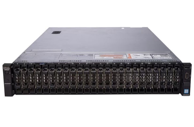 Изображение Сервер DELL PowerEdge R730XD Xeon 2x E5-2699v3 128Gb 2133P DDR4 24x+2x noHDD  2.5", SAS RAID Perc H330, 2*PSU 1100W