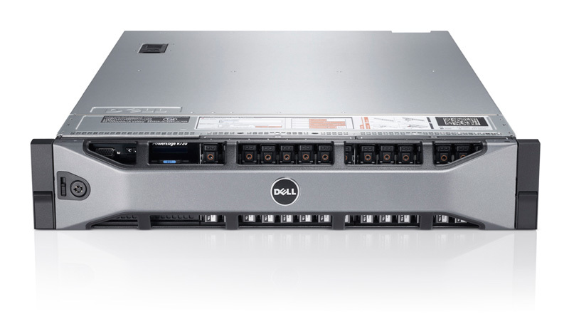 Изображение Сервер DELL PowerEdge R720 Xeon 2x E5-2640v2 32Gb 10600R DDR3 16x noHDD 2.5" SAS RAID Perc H710 mini, 512Mb, DVD, 2*PSU 750W
